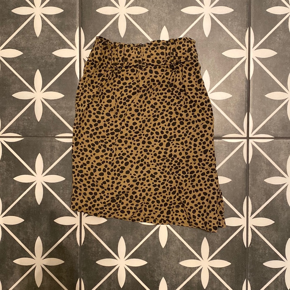 Aerie leopard shorts